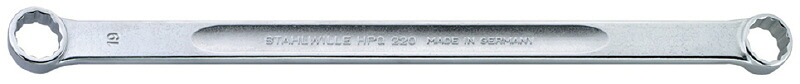 日本正規品 スタビレー ロングメガネレンチ (HPQ) (220-5.5X7)(4018754139286) STAHLWILLE