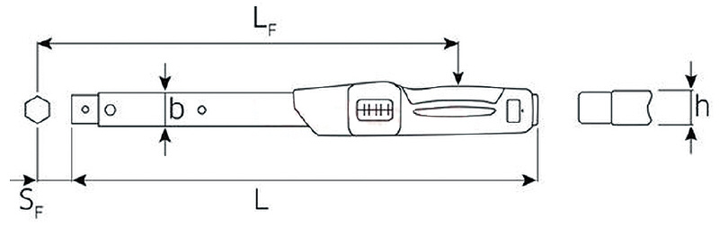 STAHLWILLE 730N 20S 'トルクレンチセット (40-200NM) スタビレー DIY