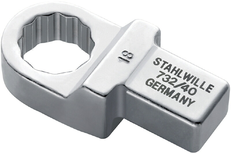 日本正規品 スタビレー トルクレンチ差替ヘッド(メガネ) (732/40-21)(4018754034260) STAHLWILLE｜エヒメマシン 店