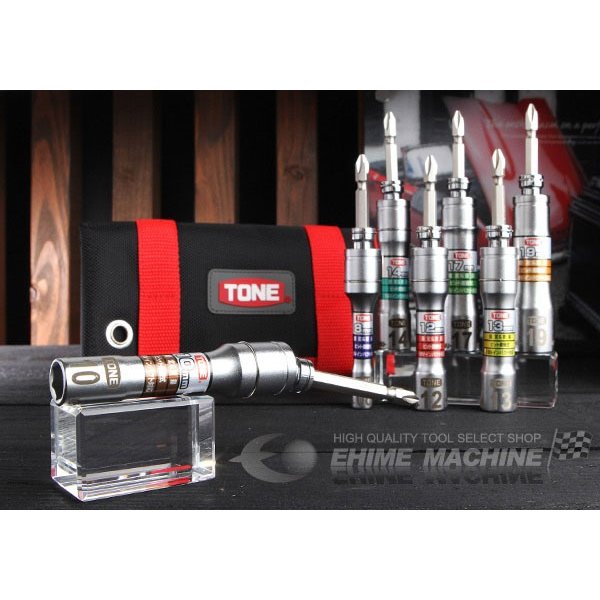 TONE ソケットビット(電動工具用) 差替式ユニバーサルビットソケットセット 差込角6.35mm (2BNU700)(4953488389616) トネ