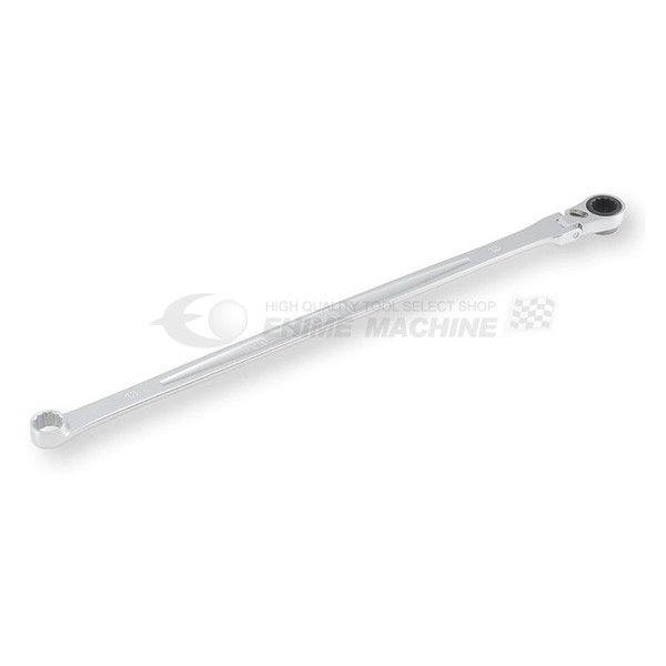 TONE 超ロング首振ラチェットめがねレンチ 19mm (RMA-19L)(4953488296419) トネ