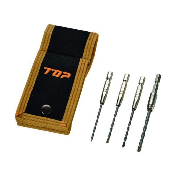 TOP コンクリートドリル4本セット ECD-3043DKS トップ工業