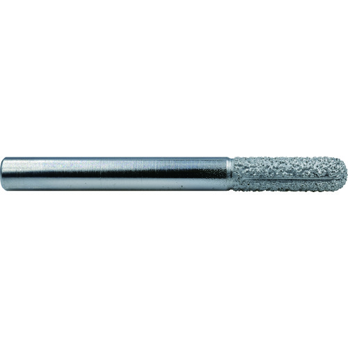 TRUSCO 焼結ダイヤモンドバー先丸円筒 刃径・シャンク径8mm 80mm PCRM8.0D427 トラスコ中山
