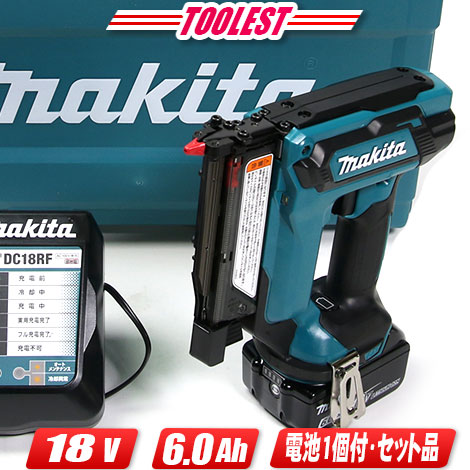 マキタ 18V 申し受ける式ピンタッカ PT353DRG 6.0Ah Li-ion独居室(BL1860B)1個 USB端子付き添い人申し受ける器(DC18RF) 容れもの【※沖縄県への申し付ける受け付け・送りとどける不可】