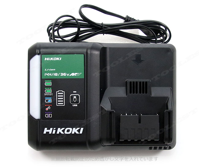 HIKOKI 18V コードレス振動ドライバドリル DV18DE(2XPZ) 充電器
