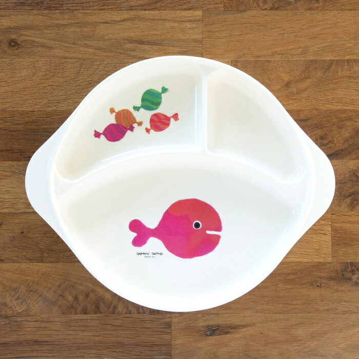 楽天市場】きんぎょがにげた ランチプレート（みずいろ） 金魚