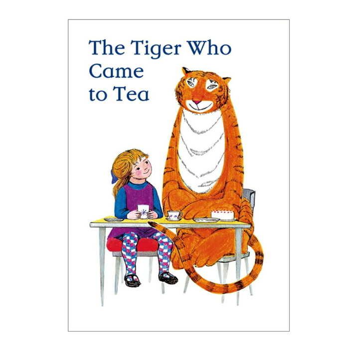 楽天市場】おちゃのじかんにきたとら 缶入りステッカー 絵本 グッズ