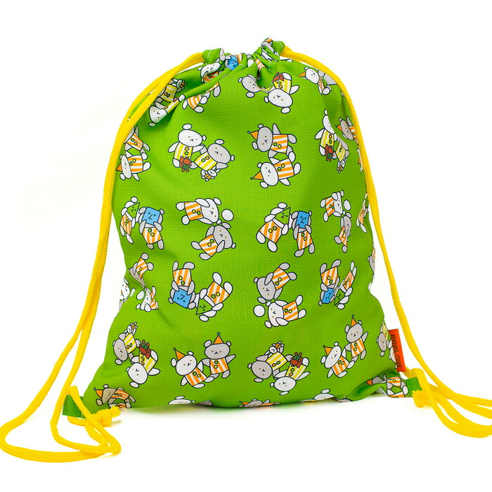 丸底巾着バッグ⭐︎ねむくまちゃん お弁当グッズ｜イノブンオンラインショップ