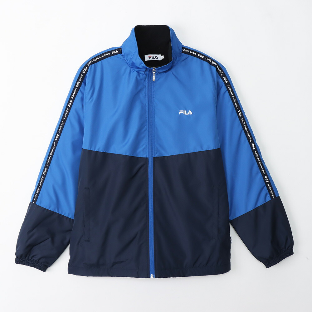 日本人気超絶の FILA フィラ メンズ ウィンドジャケット ジャケット テニス ランニング フィットネス 運動 M L LL ブルー レッド  ブラック ホワイト 青 赤 黒 白 野球 サッカー 学生 スポーツ 春 秋 冬 ブランド www.ambienteymedio.tv