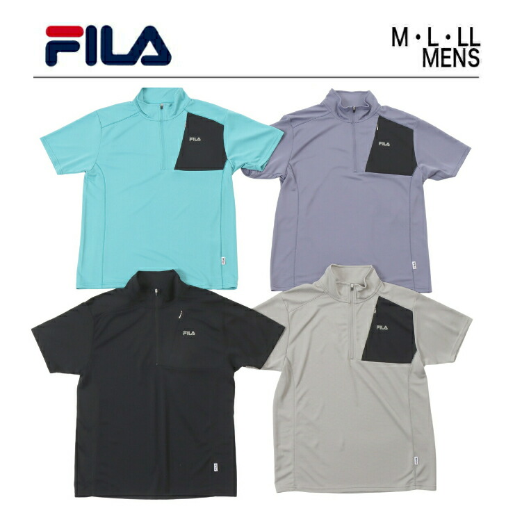 FILA(フィラ)★MEN'S_テニスパフォーマンス半袖Tシャツ_3色 楽天市場】フィラ tシャツ メンズ 半袖 テニスウエア 【 FILA