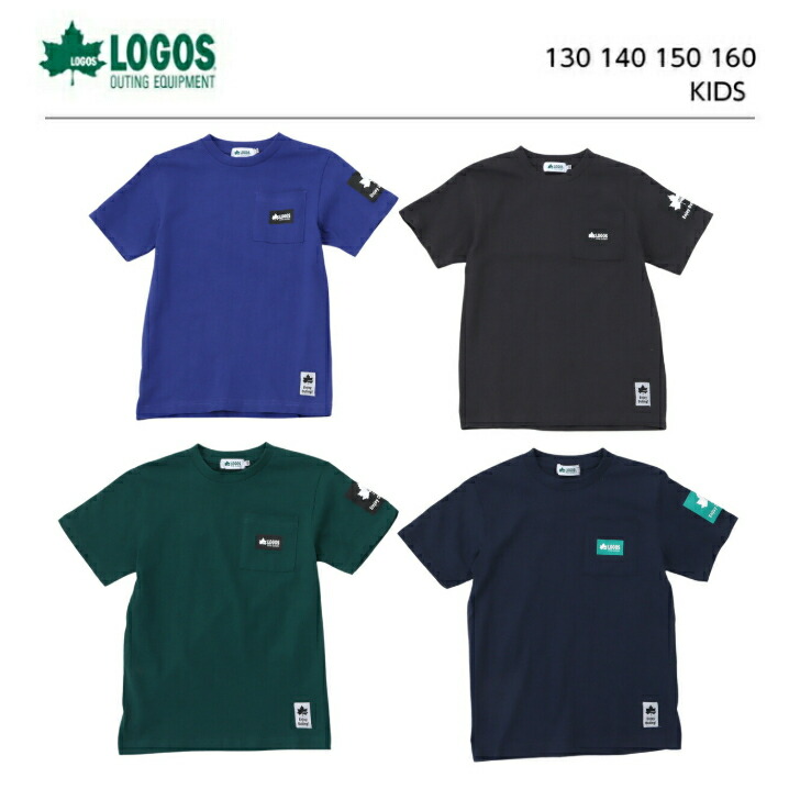 楽天市場】logos ロゴス tシャツ キッズ 半袖 無地 ロゴTシャツ