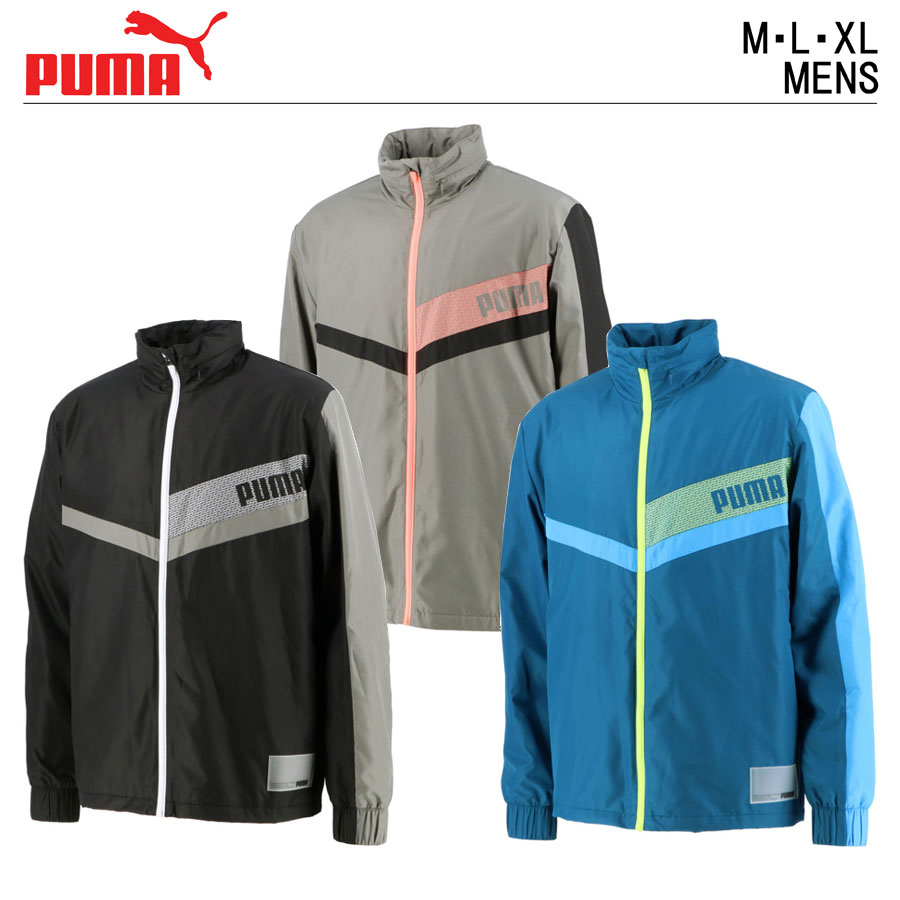 人気ブランドを Puma プーマ トレーニング ウラトリコット ウーブン ジャケット メンズ M L Xl トレーニングウェア スポーツブランド 裏起毛 運動 スポーツウェア テニスウェア ジャケット 春 秋 冬 黒 青 グレー 長袖 上着 アウター 防寒着 ブランド コート ウィンド