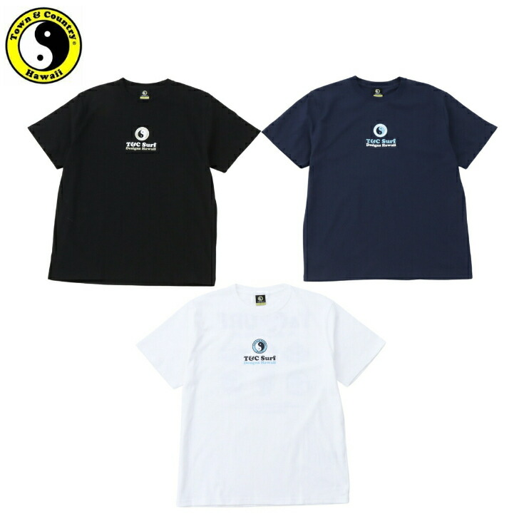 【楽天市場】【ポイント２倍】サーフ tシャツ サーフブランド タウン&カントリー 【 T&C Surf Designs タウン&カントリー プリント  Tシャツ 】バックプリント メンズ 半袖 綿100％ 綿 メンズ スポーツウェア スポーツ 白 紺 黒 夏 おしゃれ 半袖T 半T ティ ...