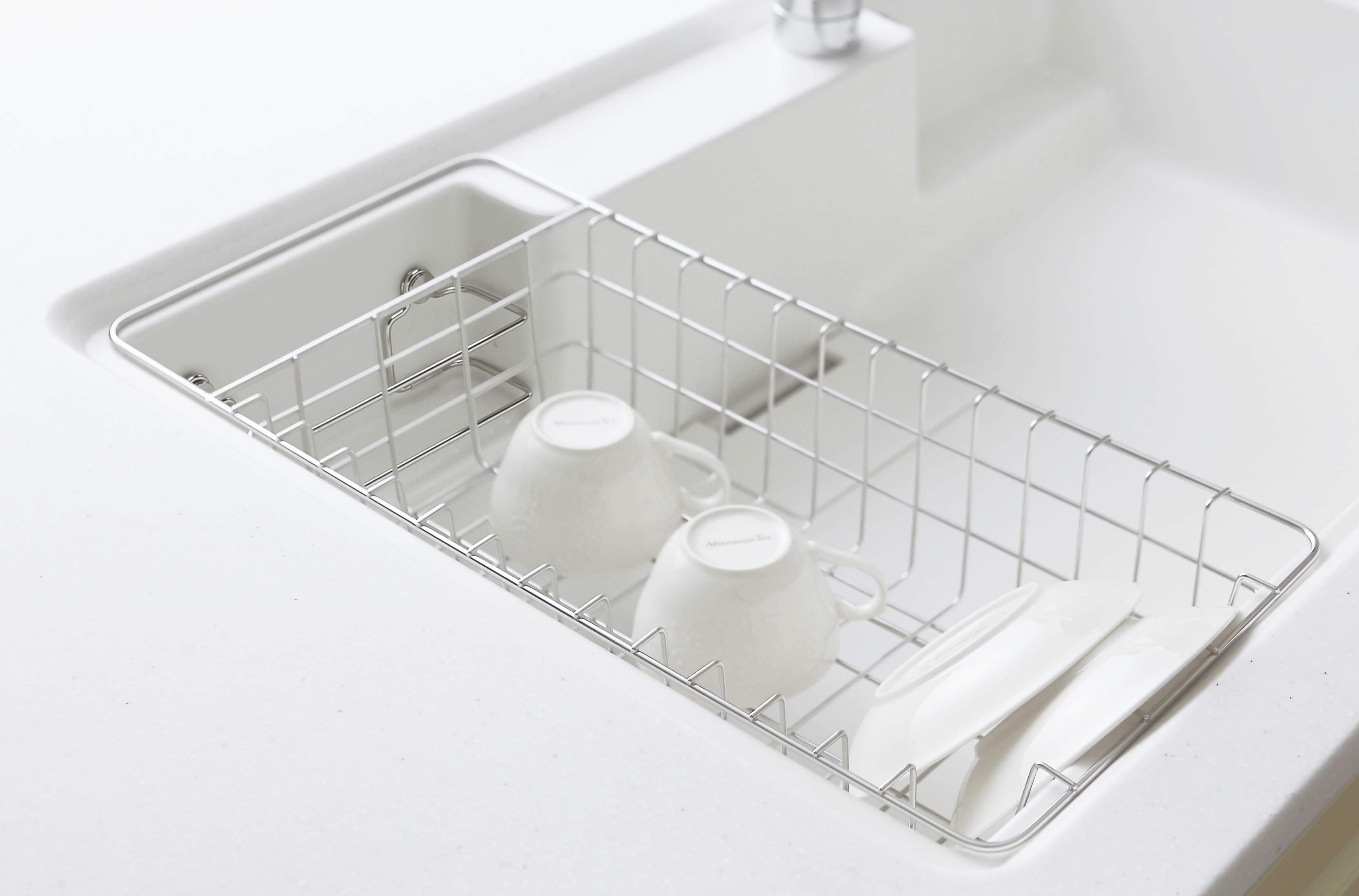 【オプション部分品】人大シンク用水切りカゴ（Hシンク用）