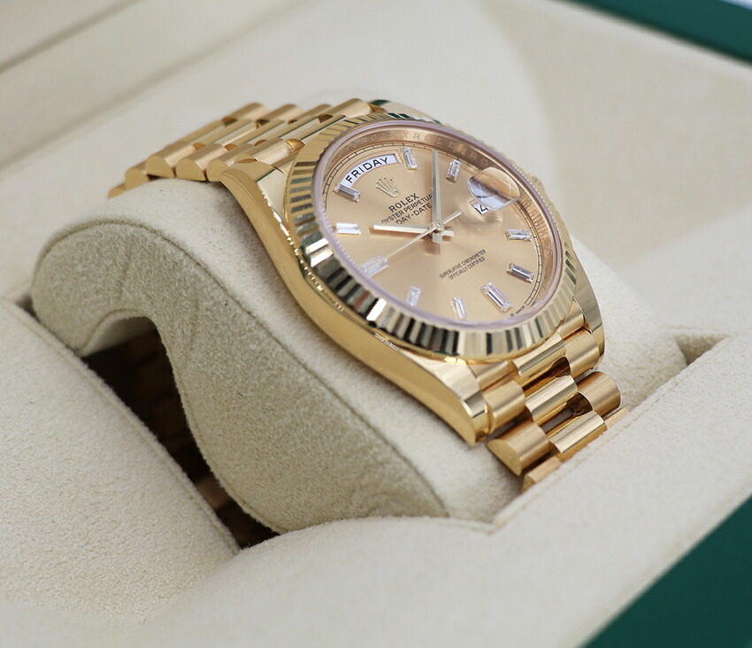 楽天市場】ロレックス デイデイト40 228206 アイスブルー 保証書2021年