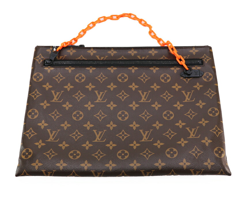 【中古】ルイ ヴィトン LOUIS VUITTON モノグラム ソーレライ ポシェット チェーン店 赤銅色 M44484