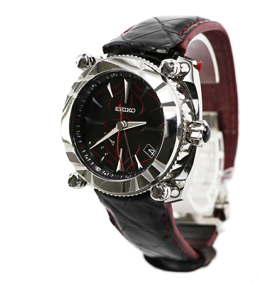 【中古】セイコー ガランテ SEIKO SBLA083/5R66-0AZ0 ガランテ アイアンハート 150本限定 スプリングドライブ メンズ