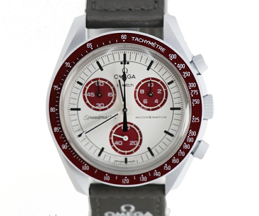 【中古】オメガ x スウォッチ スピードマスター　　SO33M101　メンズ　時計