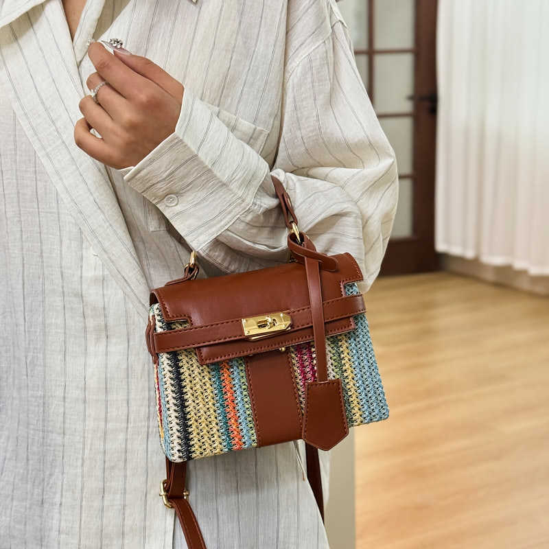 ショルダーバッグ かごバッグ ストローバック C666 2way 可愛い カバン bag バッグ レディース 籠 小ぶり