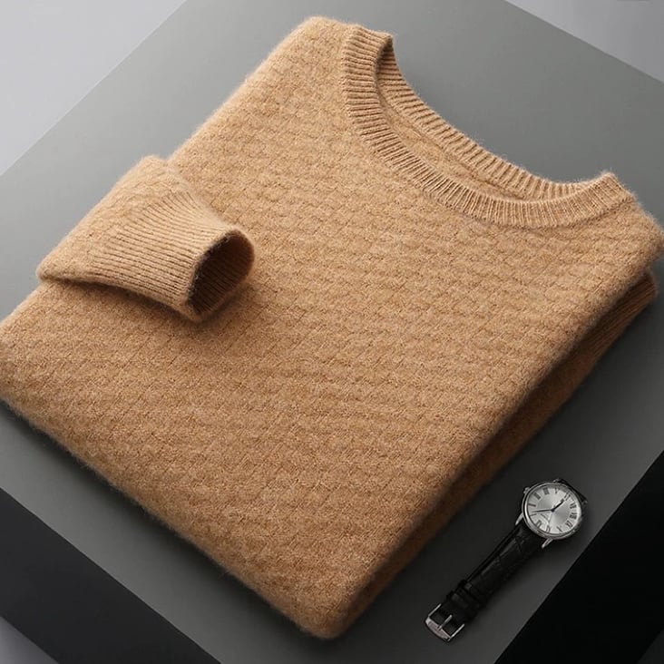 カシミヤ100％ S～4L 男性 カシミヤ ビジネ メンズセーター メンズ ニット 抗ピリング加工 学生 セーター クルーネック トップス