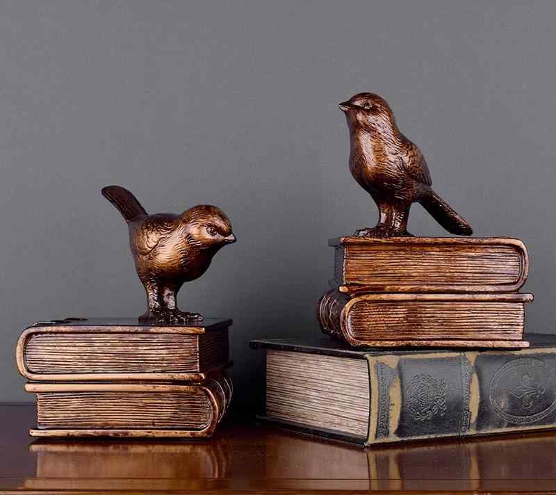楽天市場】ブックエンド ブックスタンド 本立て 仕切り 鳥 本 バード