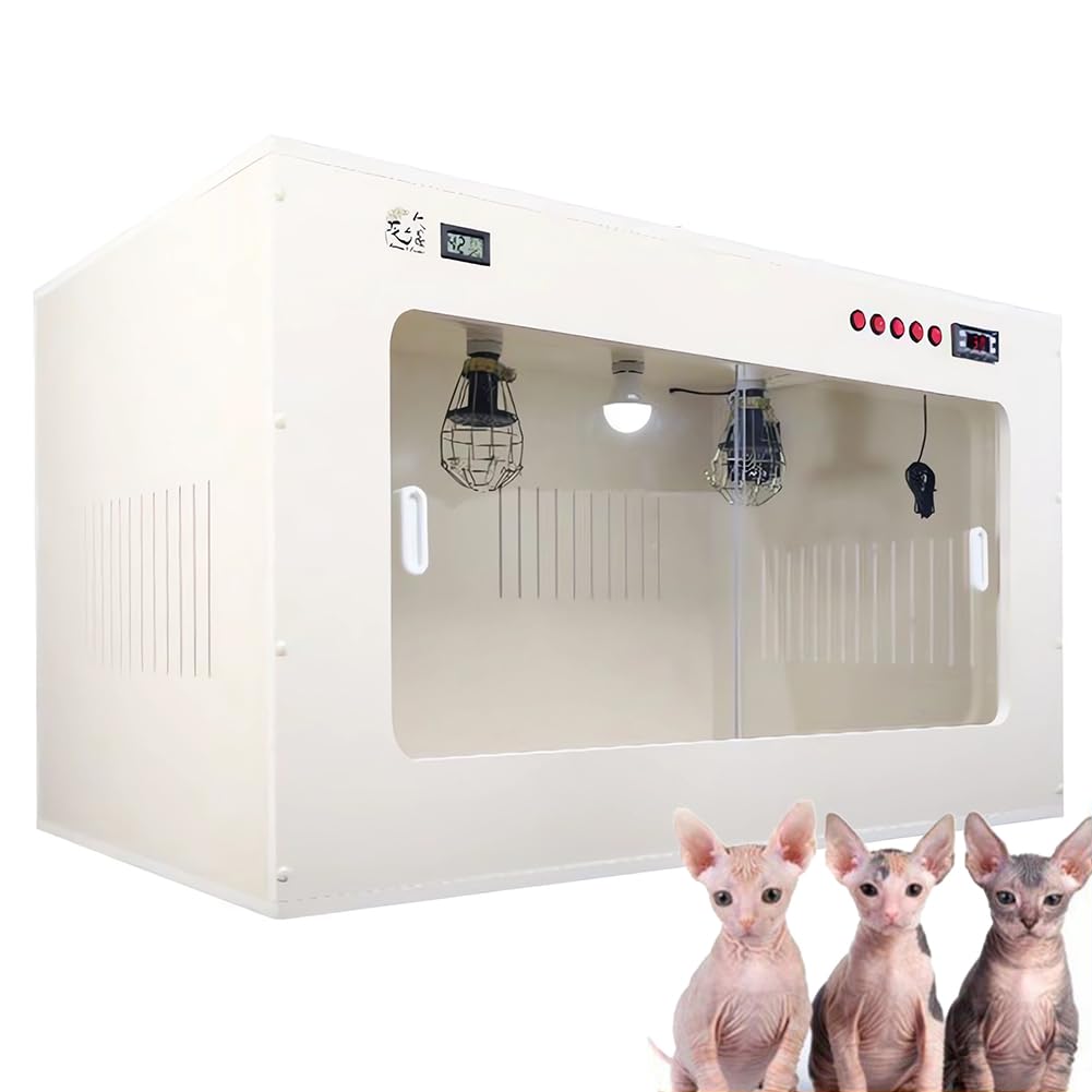 犬ころ用育みそだてる器愛玩動物育みそだてる器ボックス席、新生児愛玩動物毛の荒物繁殖ボックス席、体温と湿度のリアルタイム書きあらわす、犬ころ子ネコ猫完全の毛の荒物の