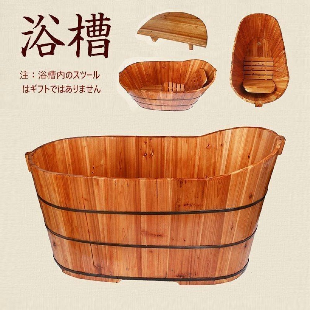 蓋なし お風呂グッズ 伸び伸びする 湯ぶね 二階建てバス溜め桶 成年者用 身寄り用 成年者風呂井戸釣瓶 お風呂 生まれながら木製湯ぶね