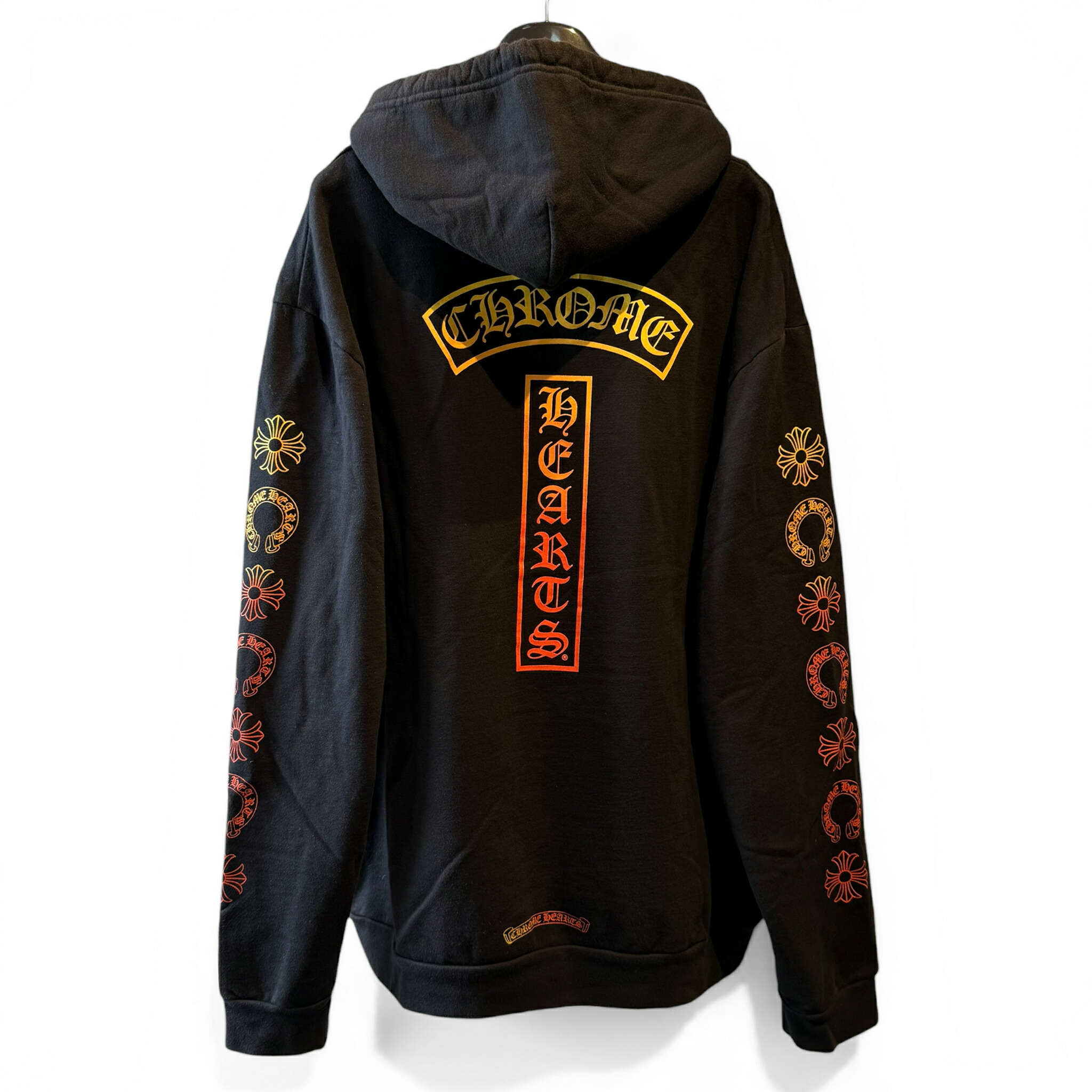 CHROME HEARTS Gradient Logo HOODIE クロムハーツ グラデーション ロゴ パーカ プルオーバー