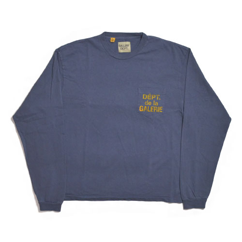 【特別感】Gallery Dept. De La Galerie ロングスリーブ GALLERY DEPT. Dept De La Galerie L/S Pocket T-Shirt