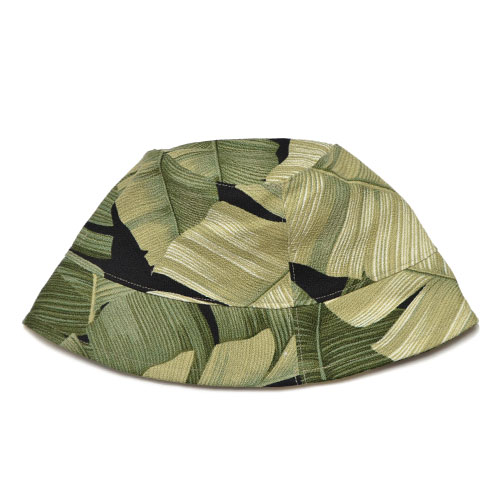 Jungle Gurl Kona Bucket Hat BLACK BANANA LEAF ジャングルガール ブラック バナナリーフ ハット