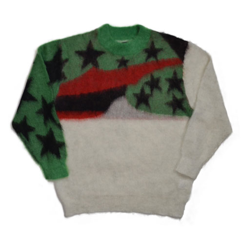 SAINT MxxxxxxSTT MOHAIR KNIT SWTER AF MULTIセント ティアーズ 星 スター モヘヤ ニットSAINT MICHAEL セント マイケル｜EIGHTH SENSE 店