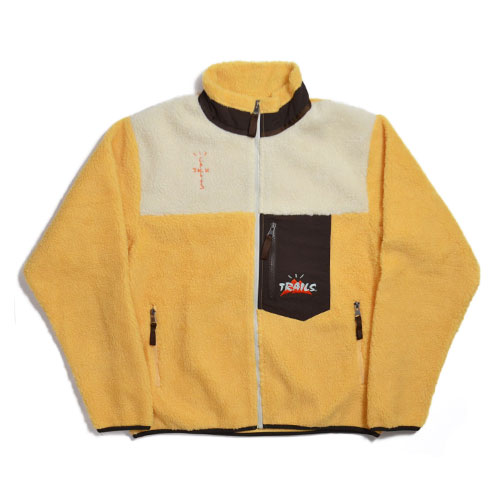 楽天市場Travis ScottCACTUS TRAILS TRI COLOR FULL ZIP SHERPA JACKETトラヴィス