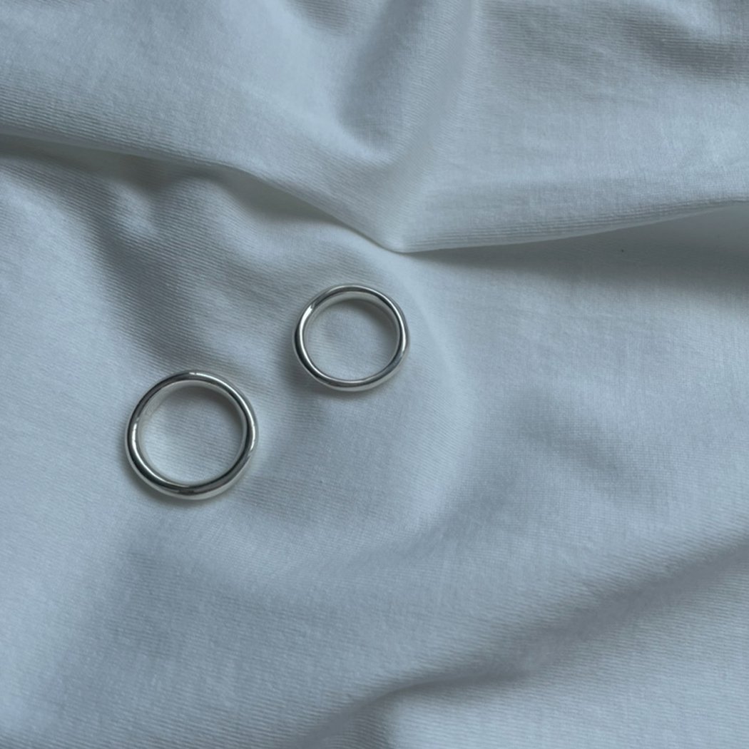 BYOKA PLUMP RING シルバーリング サイズ7 BYOKA PLUMP RING シルバーリング サイズ7 - メルカリ