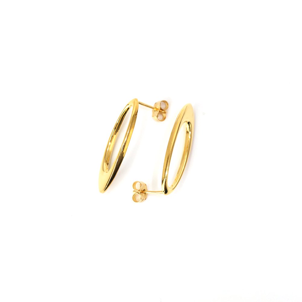 BYOKA ビョーカ GE3101 G.HOLLOW PIERCE ピアス ゴールド 両耳タイプ ペア k14 プチギフト お祝い 買いまわり プレゼント｜ジュエリー／ファッション　EHS