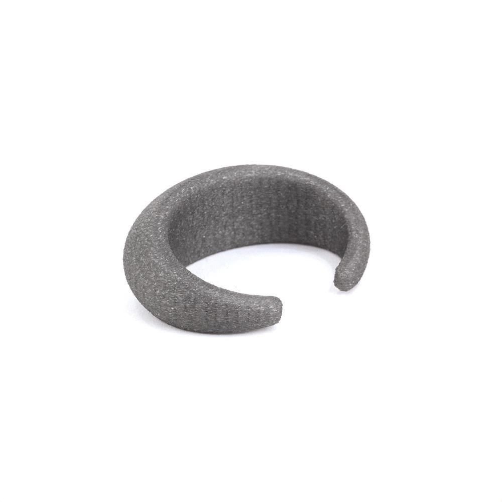 BYOKA (ビョーカ) / FW3301G CURVY CUFF GRAY バングル FROST - GRAY グレー