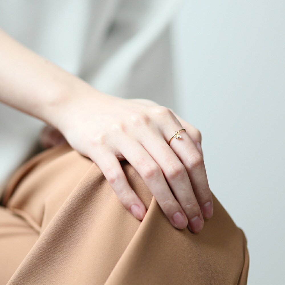 ミニ 立て爪 リング イロンデール エペパン hirondelle et pepin リング k18 hr-19fw-547 2ピース ダイヤ / ルビー / サファイヤ / エメラルド レディース 指輪 ギフト 記念日 アクセサリー ジュエリー｜ジュエリー／ファッション　EHS