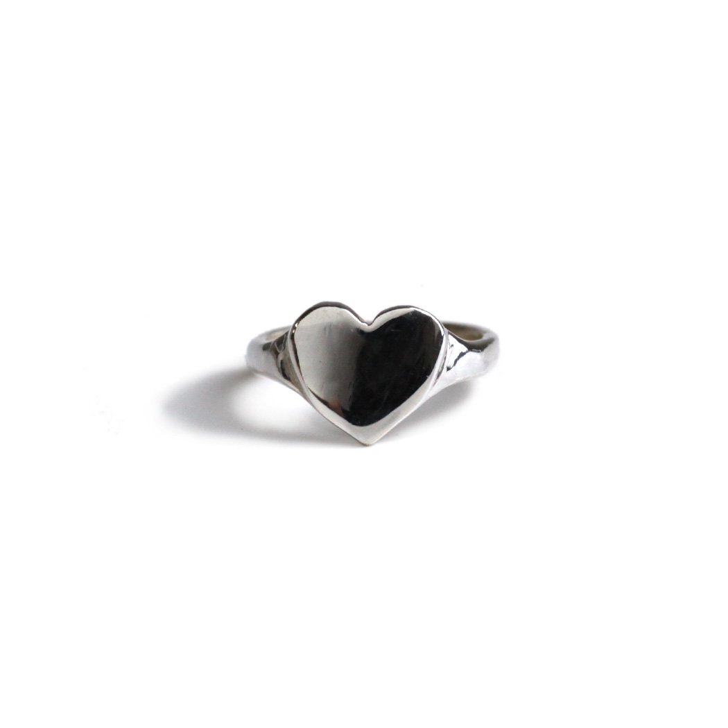 hirondelle et pepin（イロンデールエペパン） / silver950 sr-24fw-59 クール ハート リング 24FW 新作 レディース ジュエリー アクセサリー 大人 指輪20代 30代 40代 50代 プレゼント ギフト シンプル