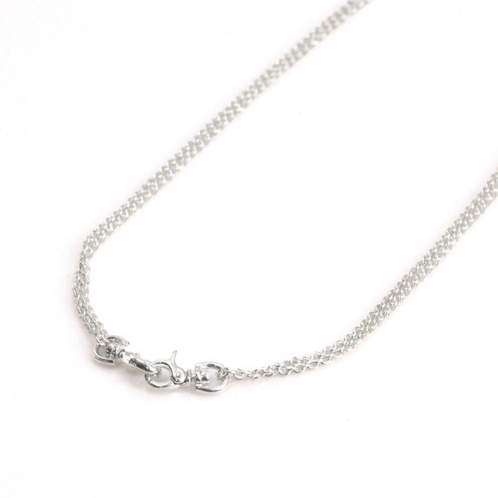 hirondelle et pepin (イロンデールエペパン) / silver925 sn-25fw-35 YUI (結) ネックレス - シルバー