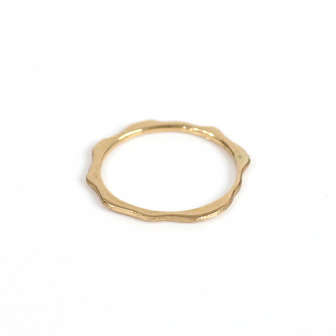 イロンデール エペパン hirondelle et pepin リング k18 hr-484 アメーバ リング M レディース 指輪 ギフト 記念日 アクセサリー ジュエリー 20代 30代 40代 50代 プレゼント