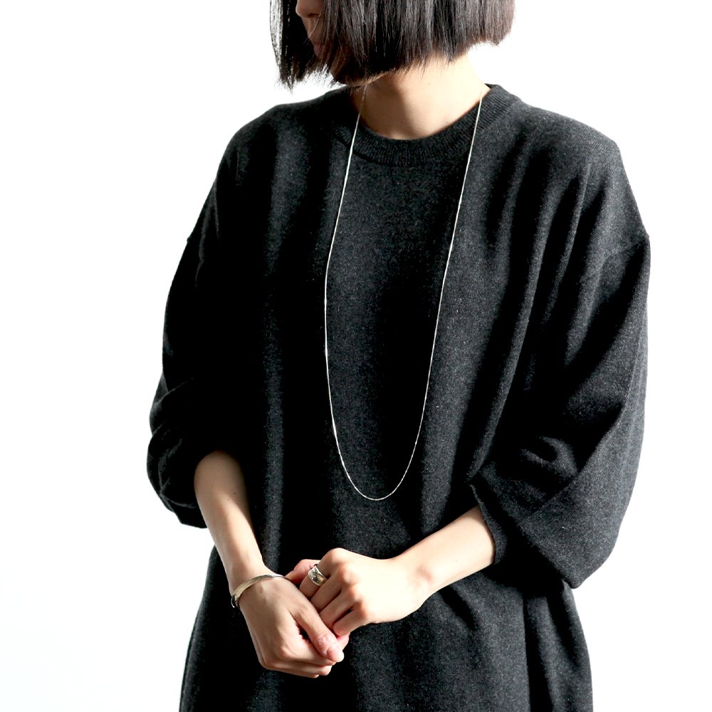 ネックレス レディース 18金 ファッションehs イロンデール エペパン hirondelle et pepin ネックレス k18 sn-21ss-23 インフィニティ ロング ネックレス シルバー ギフト アクセサリー ジュエリー 20代 30代 40代 50代 プレゼント
