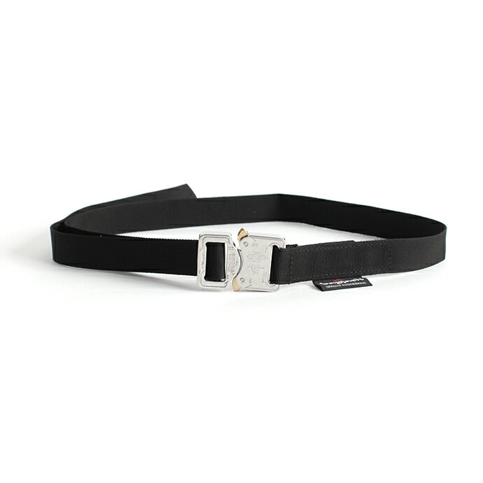 bagjack / Belt 25mm - Black Polished Cobra バッグジャック ベルト ブラック／シルバー 01498 送料無料 プチギフト プレゼント お祝い 贈り物 ポイント 消化 買いまわり