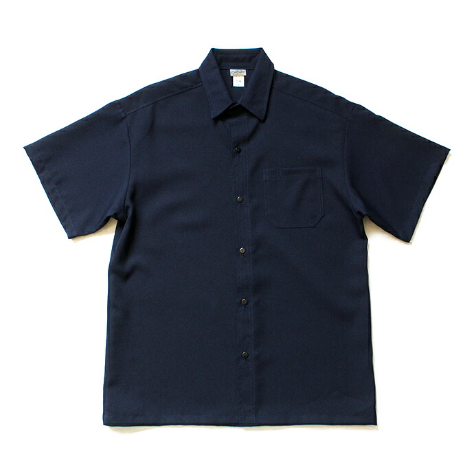 CalTop（キャルトップ） / 1000 スタンダード S/Sシャツ - Navy ネイビー 半袖