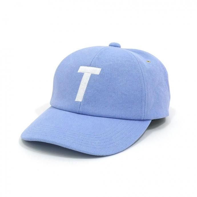 Trad Marks / T LOGO 6P LONG BILL CAP Bio Canvas - Sax Blue サックスブルー｜ジュエリー／ファッション　EHS
