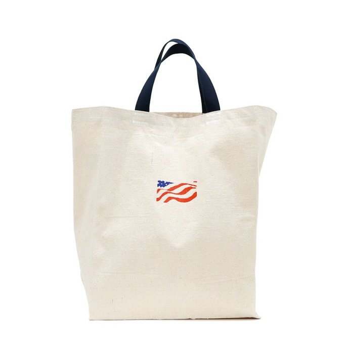 【楽天市場】Turtlecreek / Canvas Grocery Tote Bags Regular / US Flag