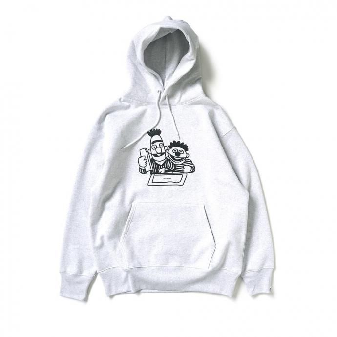 COTTON PAN / ベストフレンド 15.5oz スウェットパーカー - STEAM スチーム アッシュ グレー