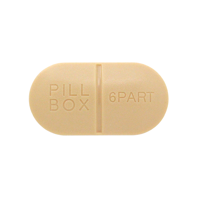Capsule Pill Box 70％以上節約 - Beige カプセルピルボックス ベージュ プレゼント 買いまわり ポイント プチギフト 消化 お祝い 通販 激安 贈り物