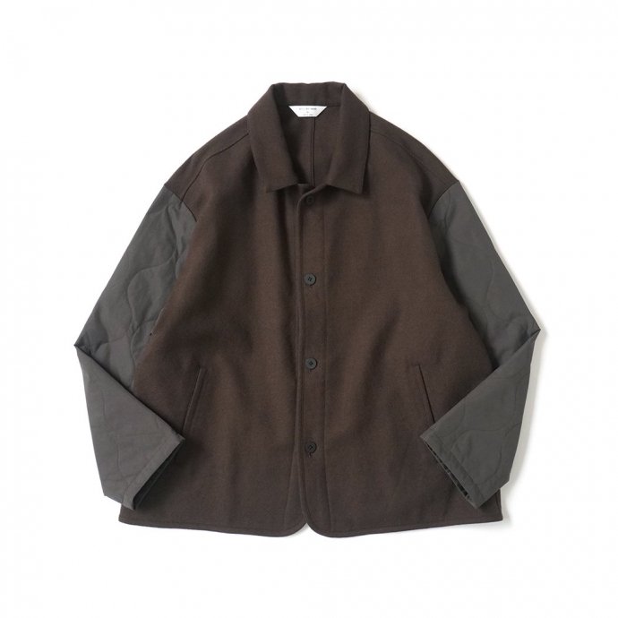 STILL BY HAND タスランナイロンフィッシュテールコート　サイズ48 STILL BY HAND タスランナイロンフィッシュテールコート サイズ48