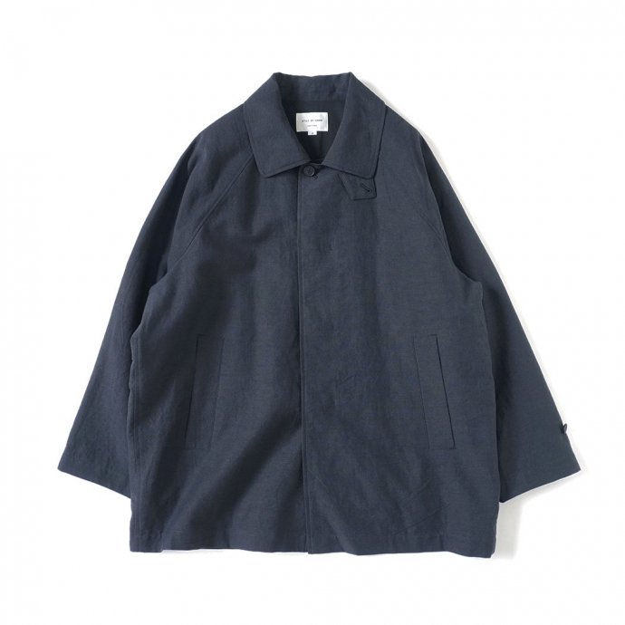 STILL BY HAND タスランナイロンフィッシュテールコート　サイズ48 ウールナイロン W クロス ヴィンテージタンブラー フィッシュ