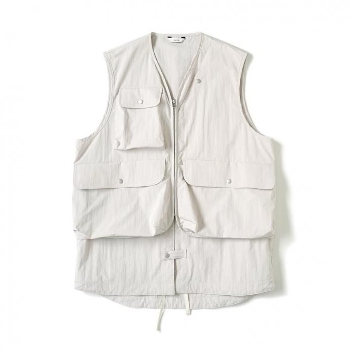 kontor コントール / KON-VE01251 - LIGHT GREY コンバーチブルベスト ライトグレー｜ジュエリー／ファッション　EHS