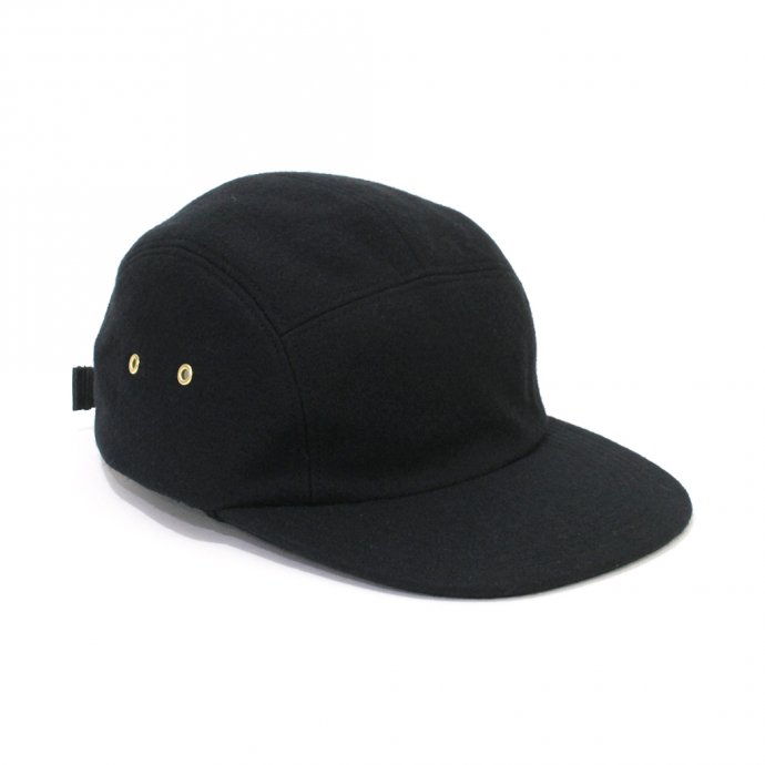 Trad Marks / メンズ キャップ 帽子 Basic Jet Cap WM トラッドマークス ベーシックジェットキャップ ウールメルトン - Black ブラック 即日発送 即納 無地 ファッション ブランド アウトドア 深め 5パネル キャンプキャップ｜ジュエリー／ファッション　EHS